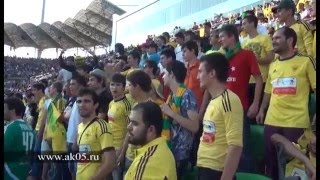 Акулы Каспия на матче Анжи   Локомотив (famus)