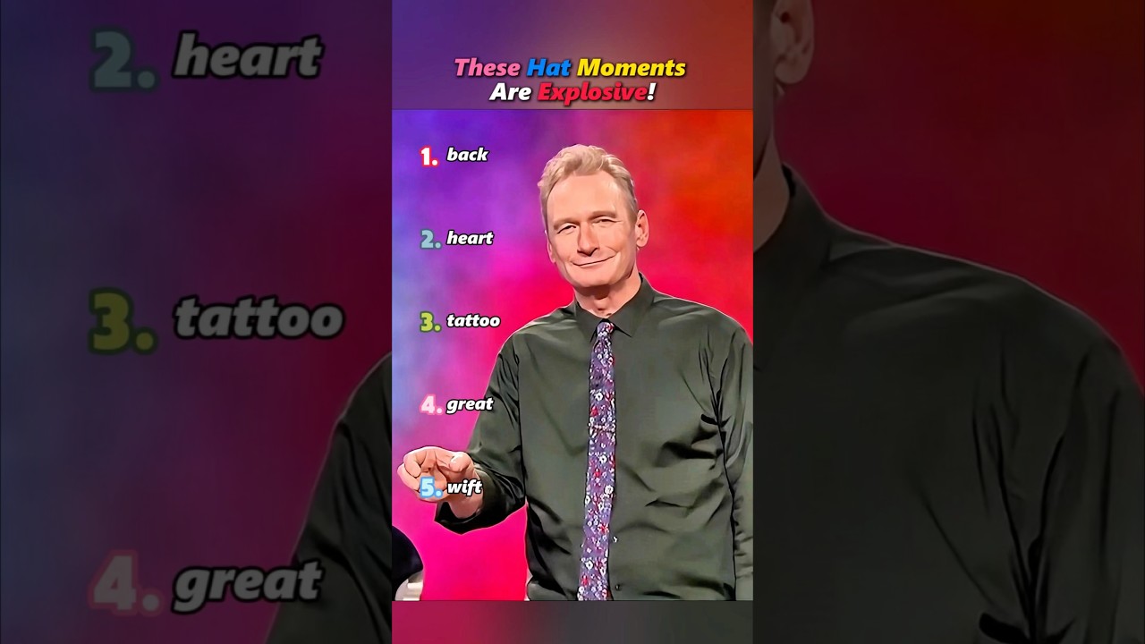 These hat moments are explosive! #viral #funny #talk #celebrity #comedy #gameshow #talkshow #fyp