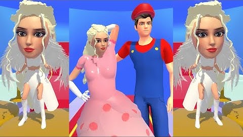 Build A Queen Run 3D | Relaxing Android Gameplay All Levels