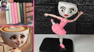 Como Hacer A Ballerina Capuchina En Plastilina Brainrot Italiano Figure Sculptor