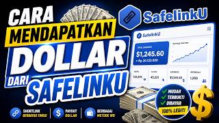 CARA MENDAPATKAN DOLLAR DARI SAFELINKU | CARI CUAN TANPA MODAL