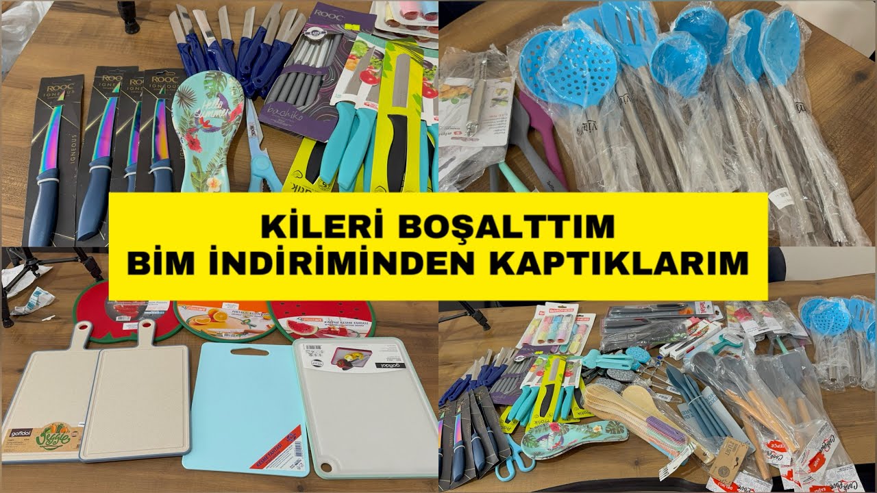 BİM AKTÜEL ALIŞVERİŞİ | BİM İNDİRİMİNDEN KAPTIM | İNDİRİMDEN NELER ALDIM | ÇEYİZLİK ÜRÜNLER |