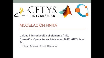 Clase #3a. Operaciones básicas en MATLAB/Octave. Vectores.
