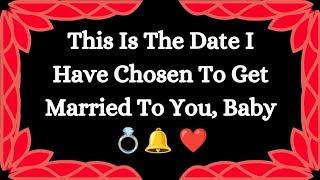 The Date I’m Marrying The Woman Who Has Ruled My Heart ❤️❤️‍🩹❤️‍🩹💍💍