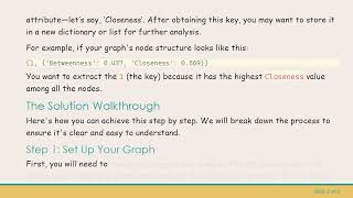 Extract the Key of the Largest Value of the Node Attribute in Python's NetworkX