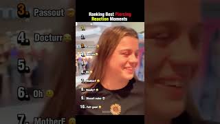 Ranking Best Piercing Reaction Moments 😂 #ranking #goviral #fyp #piercing #funnyreaction