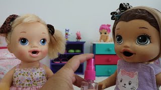 Elas Vão Ao Pediatra Estão Dodóis Baby Alive Amandinha E Lilo