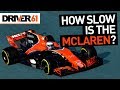 Exactly How Slow is the 2017 McLaren-Honda F1? Alonso & Hamilton Lap Data Comparison
