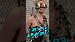 Lady Gaga is Bilingual! #hitshistory #musicvideo #didyouknow #ladygaga #telephone