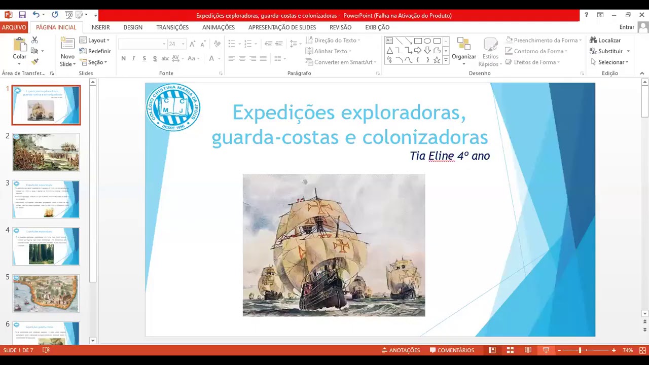 Expedições exploradoras, guarda-costas e colonizadoras 4° ano. - YouTube