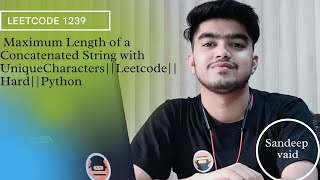 Maximum Length of a Concatenated String with Unique Characters