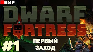 Dwarf Fortress - Новый дом - Первый час - Первый взгляд - Неспешное прохождение #1