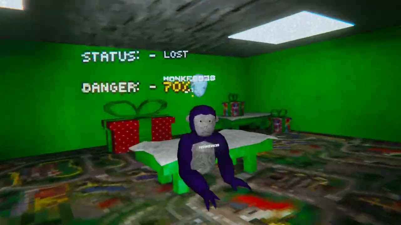 I have beaten the Fearing Gorilla revamp BACKROOMS part 2 (it was insane)