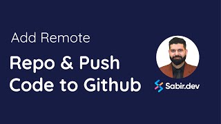 Connect Your Project To Github Repository And Push The Code