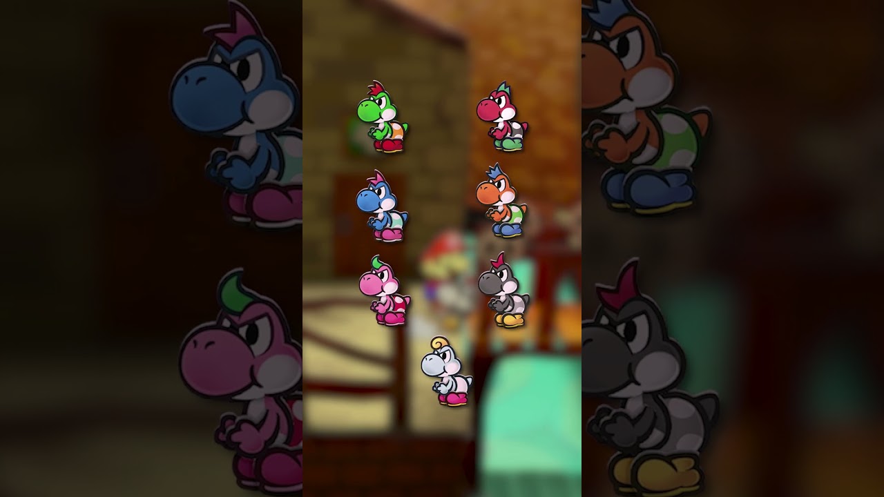 Go the right speed to get the Yoshi color you want in The Thousand