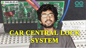 How car central lock system works. DIY project