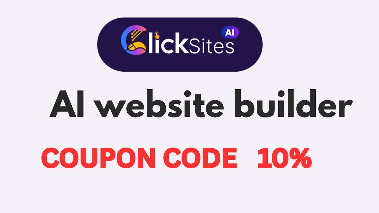 🚀 ClickSites AI review – build a website without coding + Exclusive Coupon Code