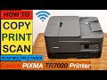 How to copy print scan with canon tr7020 tr7021 printer 