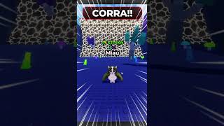 Chute perfeito Area Celestial.... (Chutar um bloco) #roblox  #games #humor umor