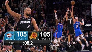 Final 452 Wild Ending Thunder At Suns January 4, 2026