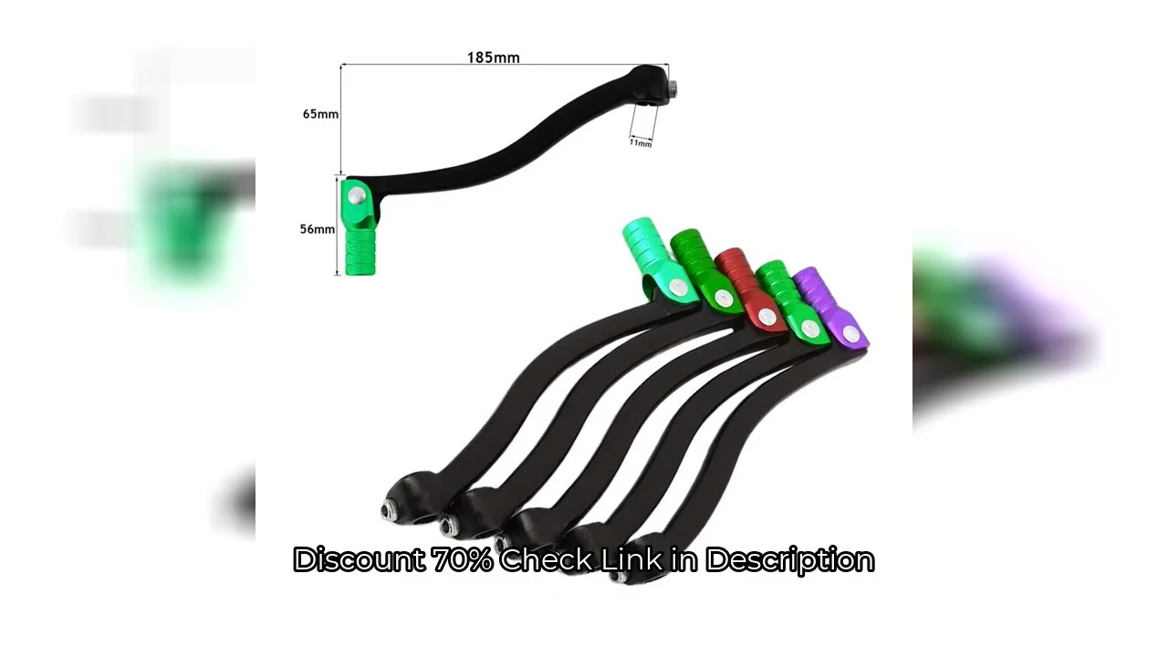 Motorcycle CNC Folding Aluminum Gear Shift Lever Gear Shift Lever For Motorcycle ATV Dirt Bike Pit B
