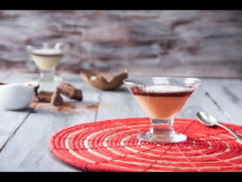 كاسات جوزالهند والشيكولاتة