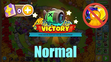 BTD6 Bloonarius Normal Week 8 Tree Stump Gameplay (No MK, Powers/Instas, Paragons)