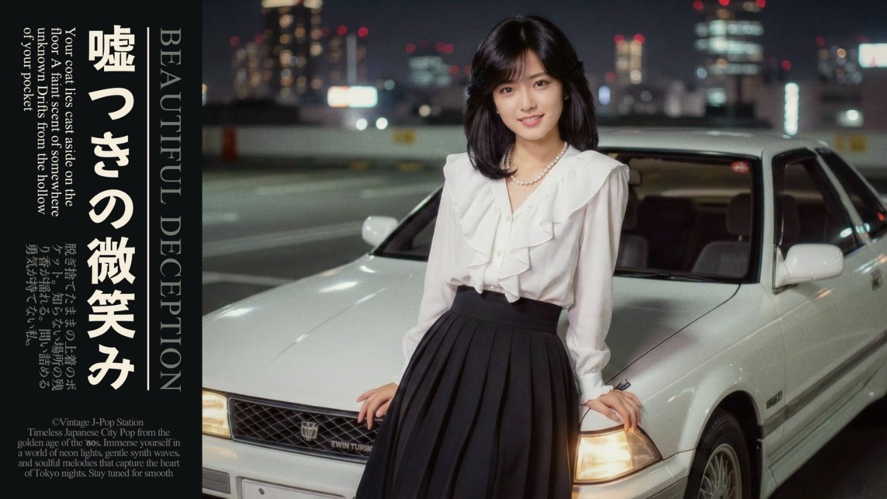 Tokyo Starlit Night｜昭和レトロ シティポップ 1980年代【作業用BGM】