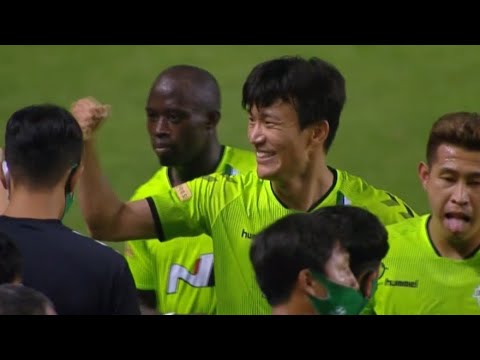 바로우 패스 받아 골로 연결시키는 <strong>한교원</strong>, 전북2-0울산