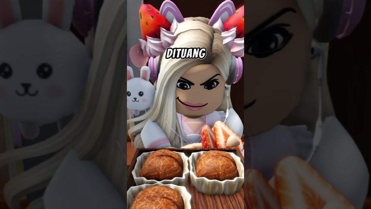 Mukbang Mochi! [Roblox Indonesia] #shorts