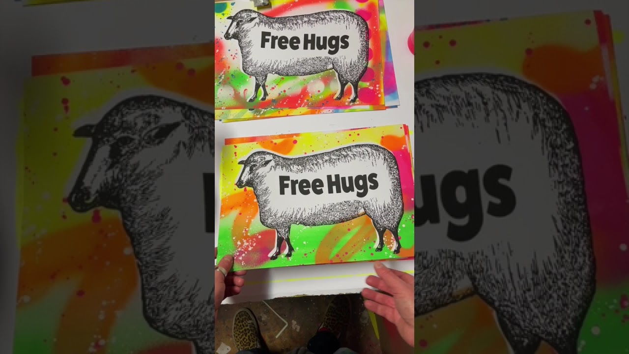 Making Free Hug Prints