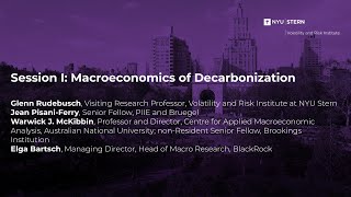 Session I: Macroeconomics of Decarbonization | VRI Conference 2022