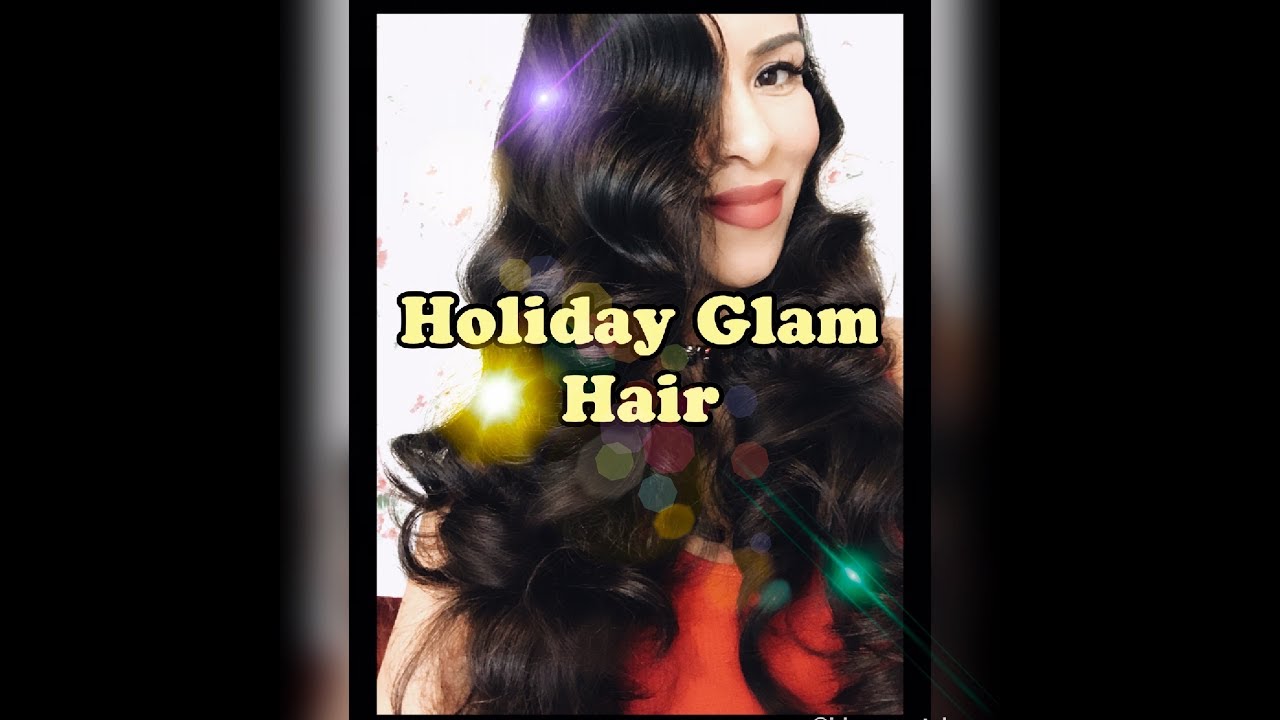Holiday Glam Hair Tutorial