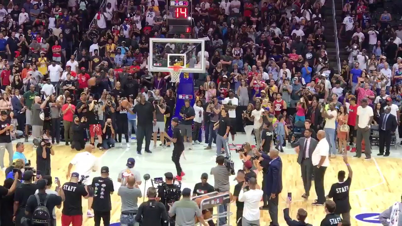 ICE CUBE WINS vs LaVar Ball at Big 3 4-point shot challenge