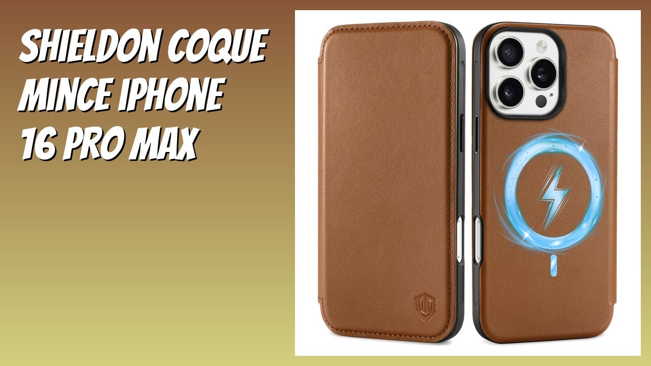 AVIS (2025) : Shieldon Coque Mince iPhone 16 Pro Max. DÉTAILS