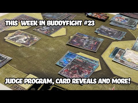 This Week in Buddyfight #23 - Judge program, Card Reveals and more!