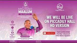 LIVE🔴KINACHO ENDELEA MDA HUU KATIKA UKUMBI WA PICCADILY KOMBENI ZANZIBAR Mhe OTHMAN MASOUD ANA JAMBO