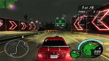 Need for Speed Underground 2 Walkthrough Part 108 - "Stephane - Circuit"