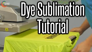 Dye Sublimation Tutorial with Kirk from Heat Transfer Warehouse