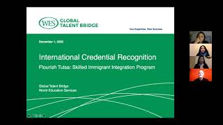 Credential Evaluation and Recognition Information Session for the Workforce