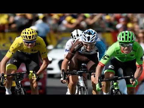 Video: Ver: El maillot amarillo cambia de manos en la etapa 14 del Tour de Francia 2017 (vídeos destacados)