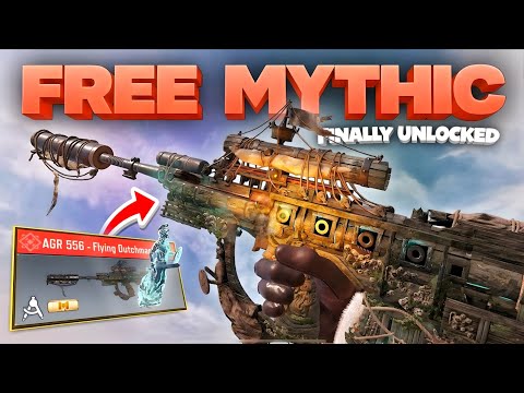 Finally Unlocked Free Mythic Agr 556 Flying Dutchman #codm