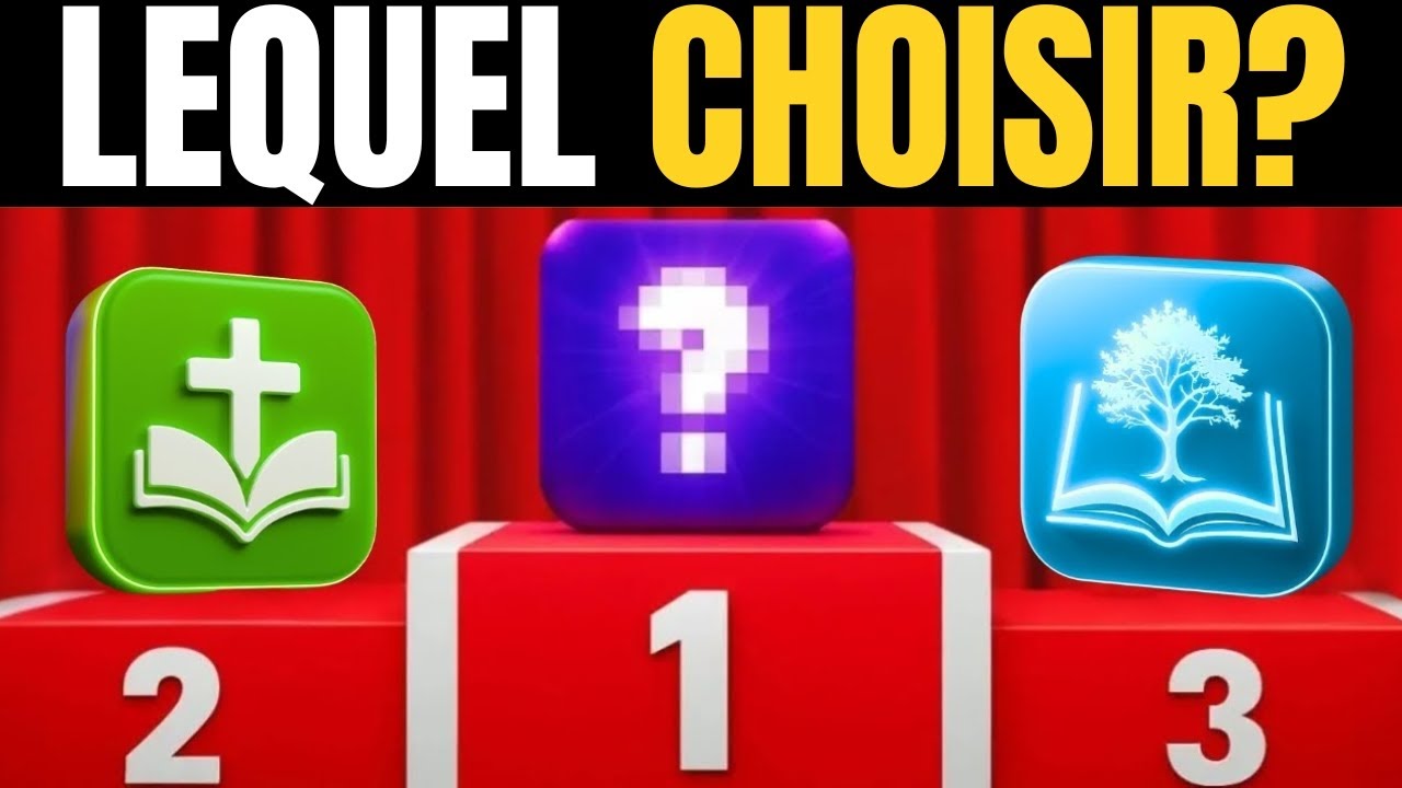 Les Meilleures Applications de la Bible de 2026 | Apps de la Bible - Applications pour Chrétiens