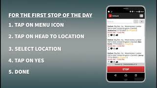 Detrack : Driver Indicates Heading To Next Location screenshot 5
