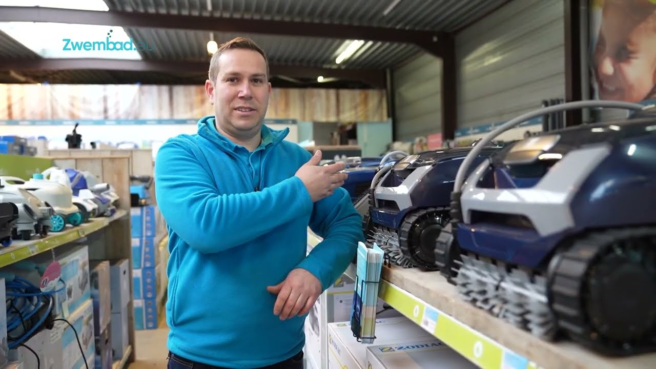 Michaël van Zwembad.eu stelt je een aantal van onze zwembadrobots voor