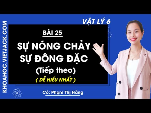 Video: Nêu một số ví dụ về sự nóng chảy?