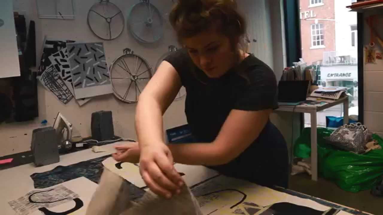 The Hepworth Wakefield Print Fair: Laura Slater - Pattern Designer & Printmaker