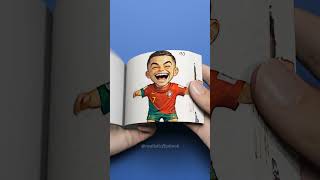 Messi & Ronaldo Short Funny FlipBook #shorts