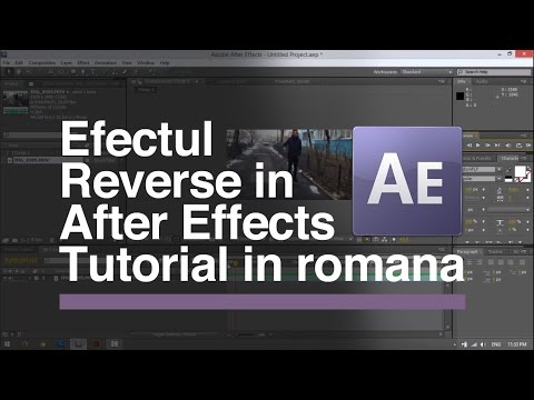 Tutorial: Efectul Reverse Time Video in After Effects