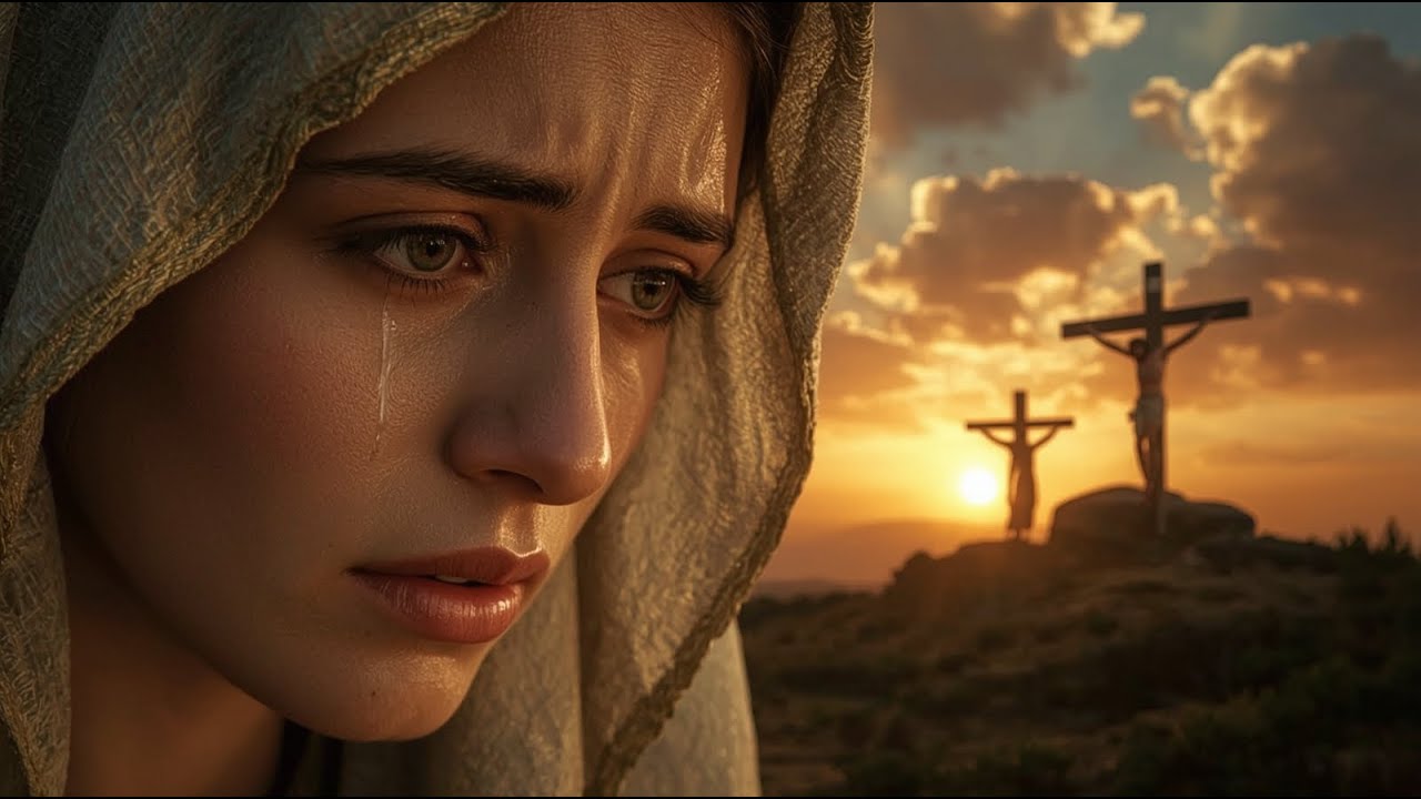 Maria Chora Aos Pés da Cruz | O Sacrifício de Jesus Que Tocou o Céu | Música Gospel